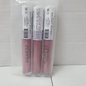 Honest Beauty Hydrating Liquid Lipstick Forever 0.12 fl oz Lot Of 3